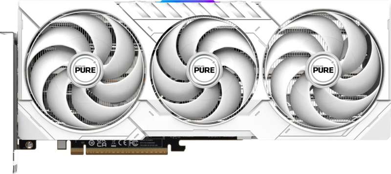 Sapphire Radeon RX9070 XT 16GB DDR6 Pure White