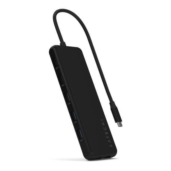 Satechi 13-in-1 USB-C Triple Display Multiport Adapter Black