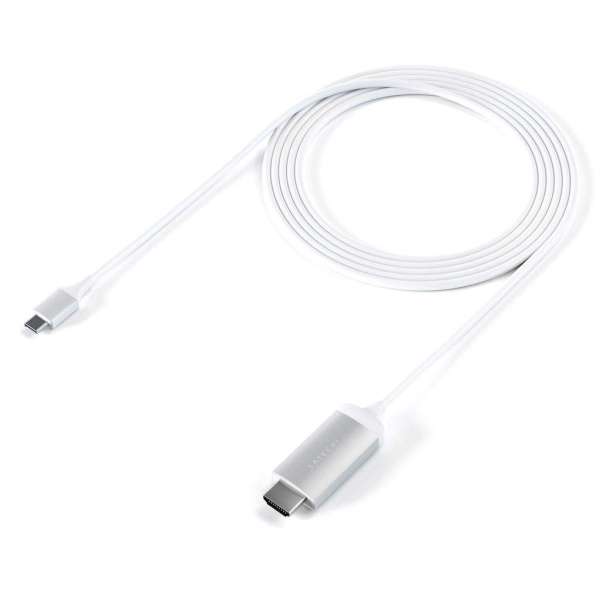 Satechi Aluminium Type-C to HDMI 4K cable 1,8m Silver