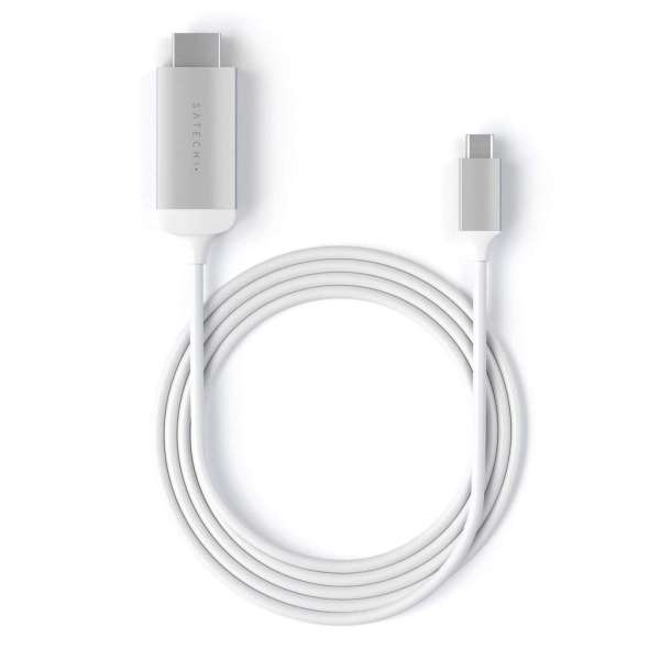 Satechi Aluminium Type-C to HDMI 4K cable 1,8m Silver