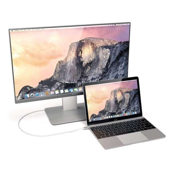 Satechi Aluminium Type-C to HDMI 4K cable 1,8m Silver