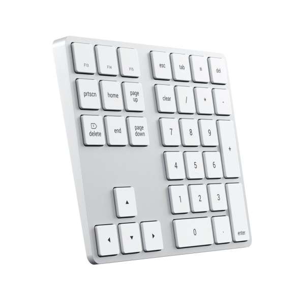 Satechi Aluminum Bluetooth Extended Keypad Silver