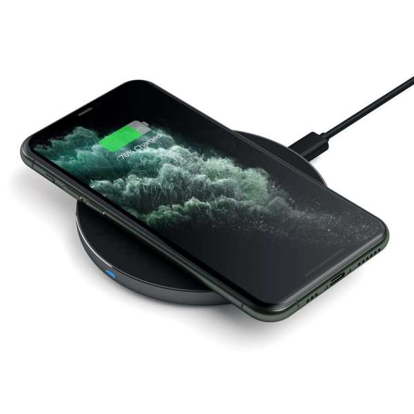 Satechi Aluminum Type-C Wireless Charger Space Gray