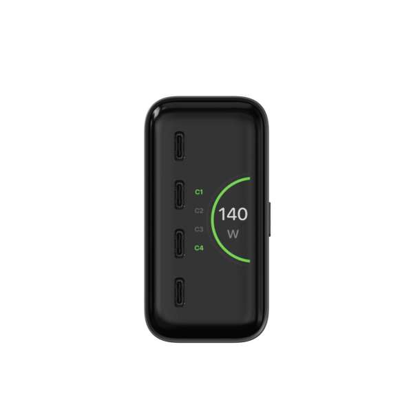 Satechi ChargeView 140W Desktop Charger Space Black