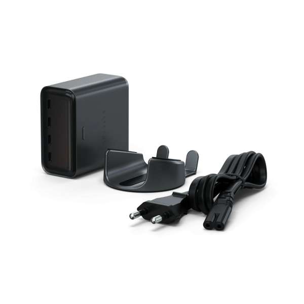 Satechi ChargeView 140W Desktop Charger Space Black