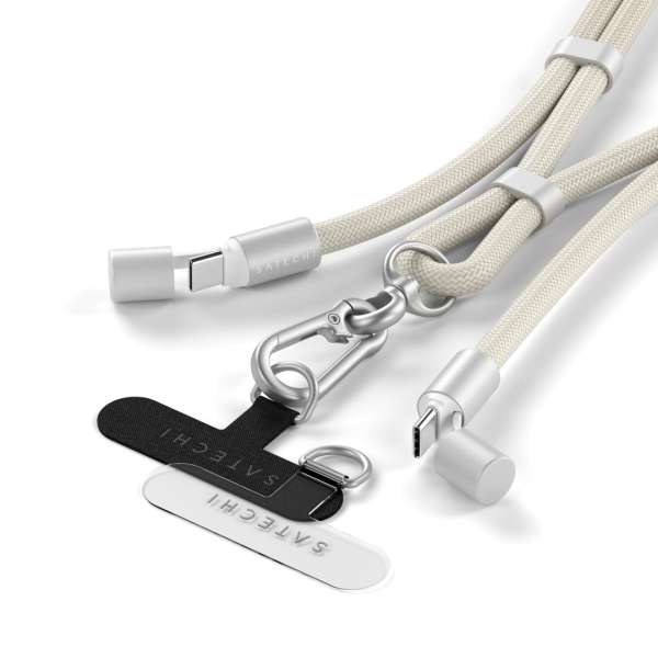 Satechi OntheGo Crossbody Lanyard Cable 1,5m Sand