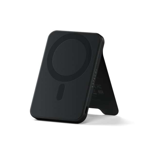 Satechi Qi2 5K Magnetic 5000mAh PowerBank with Stand Black