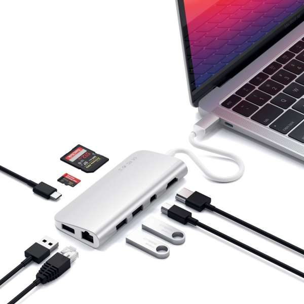 Satechi Type-C Multimedia Adapter Silver