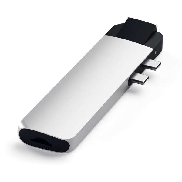 Satechi Type-C Pro Hub Adapter with Ethernet Silver