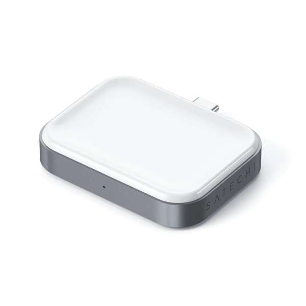 Satechi USB-C Wireless Charging Dock for AirPods (5W) Space Grey