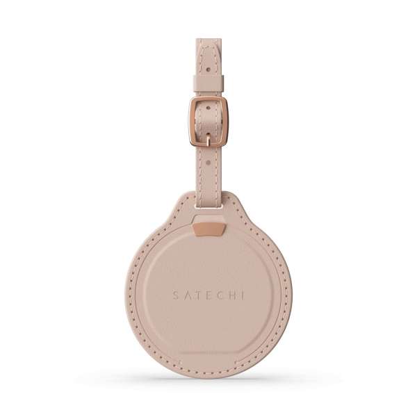 Satechi Vegan-Leather FindAll Luggage Tag Desert Rose
