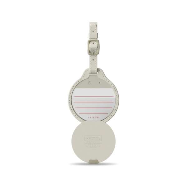 Satechi Vegan-Leather FindAll Luggage Tag Sand