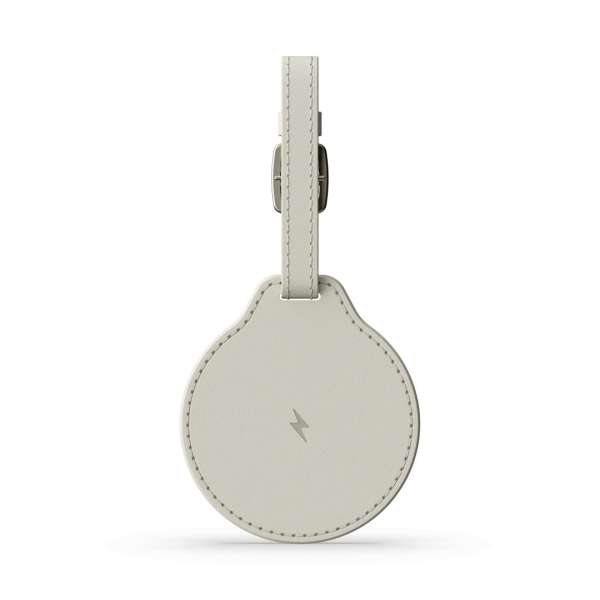 Satechi Vegan-Leather FindAll Luggage Tag Sand