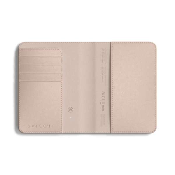 Satechi Vegan-Leather FindAll Passport Cover Sand