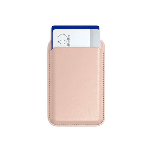 Satechi Vegan-Leather Magnetic Wallet Stand (iPhone 12/13/14/15 all models) Desert Rose