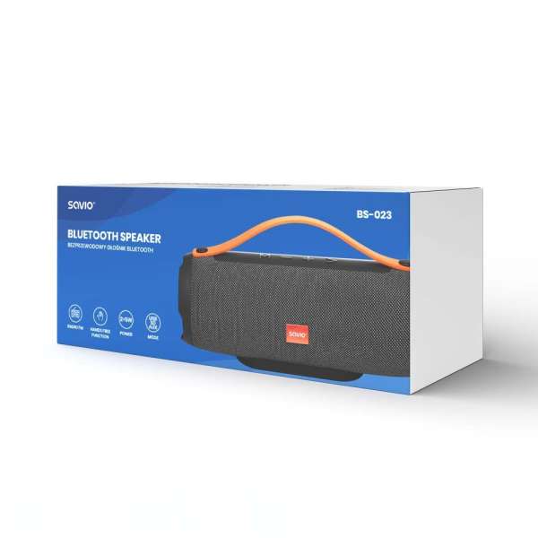 Savio BS-023 Bluetooth Speaker Black