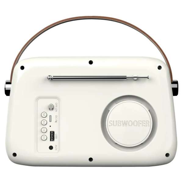 Savio RS-02 Portable Radio White