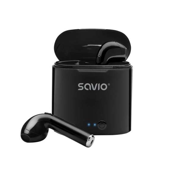 Savio TWS-02 Bluetooth Headset Black