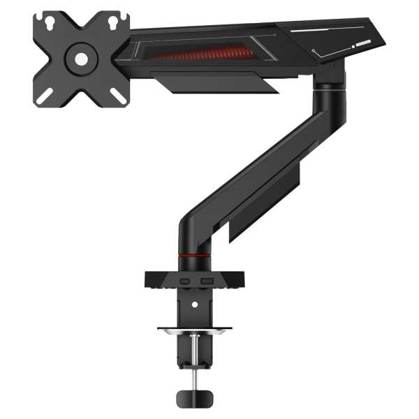 Savio UM-05 Monitor spring desk mount 17"-40" Black