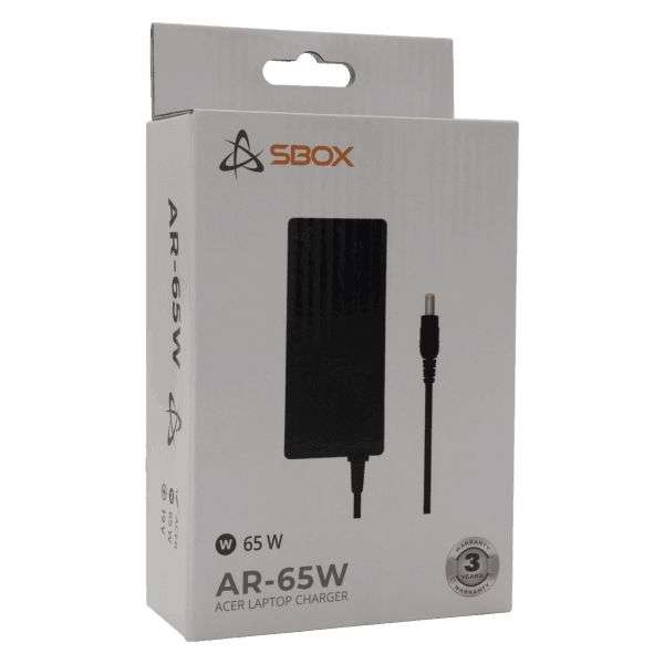 SBOX AR-65W 19V / 3,42A 65W 5,5x1,7mm Acer hálózati notebook töltő