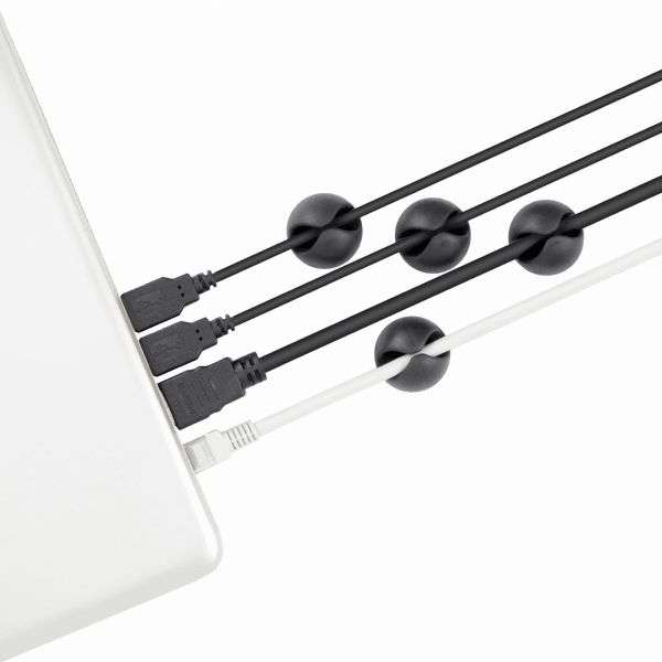 SBOX CCP-301 Cable Clip Holder Black