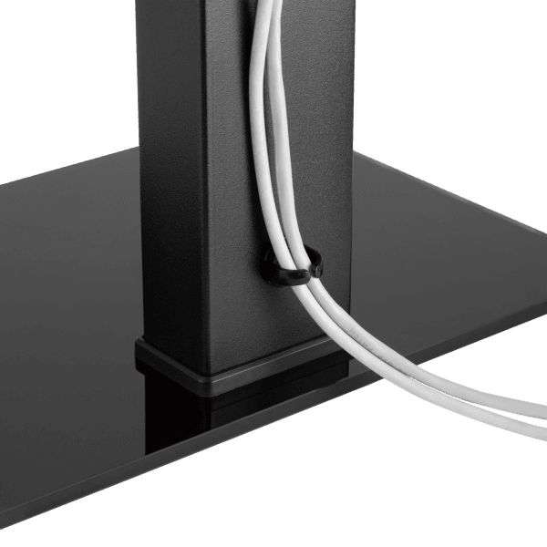 SBOX FS-305-2 Floor Fixed Mount 37"-70" Black