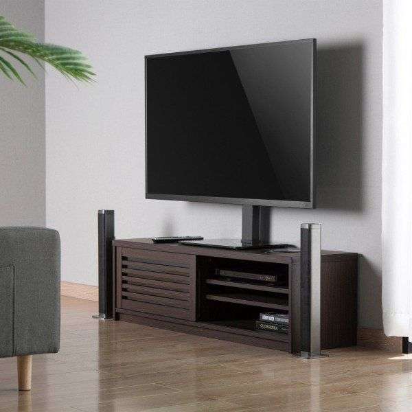 SBOX FS-305-2 Floor Fixed Mount 37"-70" Black
