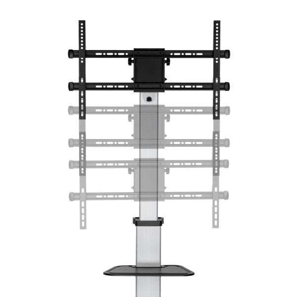 SBOX FS-444 Floor Mobile Mount 37"-86" Silver/Black