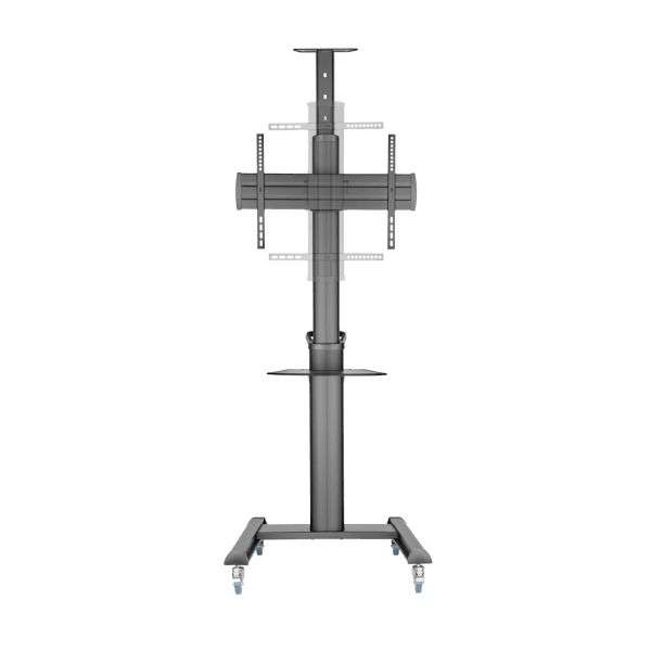 SBOX FS-446-2 Floor Mobile Mount 37"-70" Black
