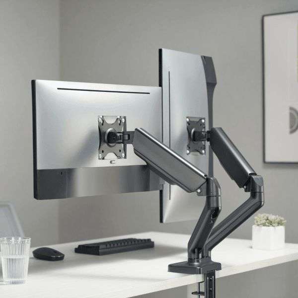 SBOX LCD-S024-2 Desktop Mount 17"-32" Black