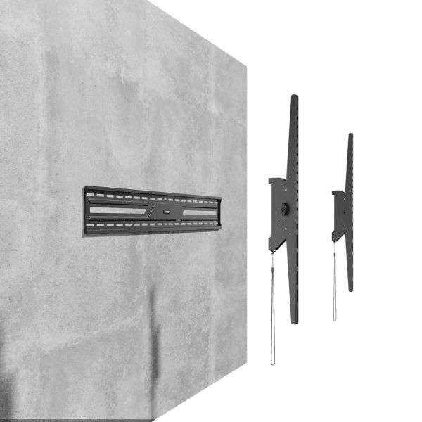 SBOX PLB-4269T-2 Wall Mount 43"-100" Black