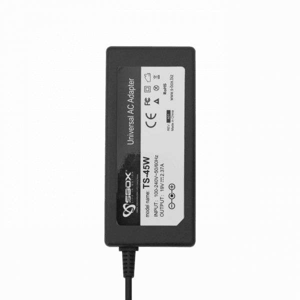 SBOX TS-45W 20V / 2,25A 45W 5,5x2,5mm Toshiba hálózati notebook töltő