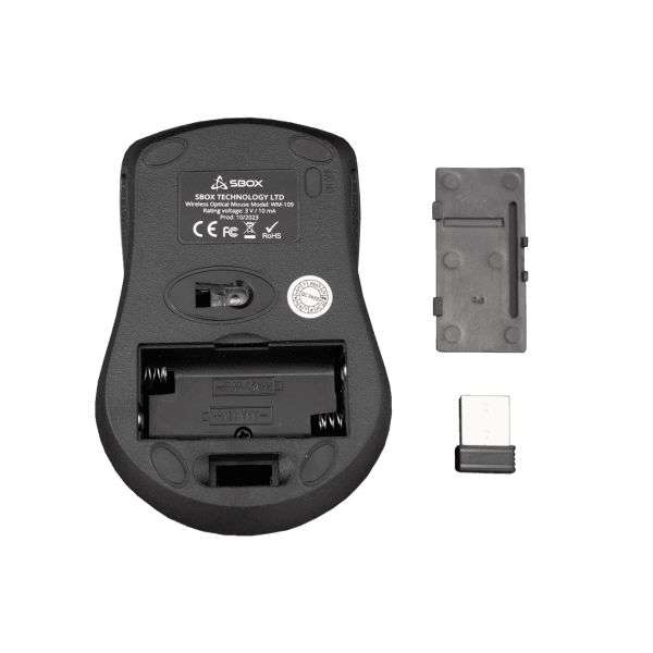 SBOX WM-109 Wireless mouse Red