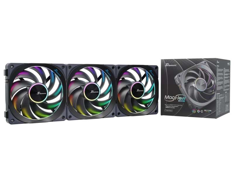 Seasonic MagFlow ARGB 120mm (3-Pack)