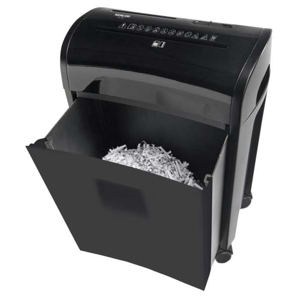 Sencor SSK 482 Iratmegsemmisítő Black