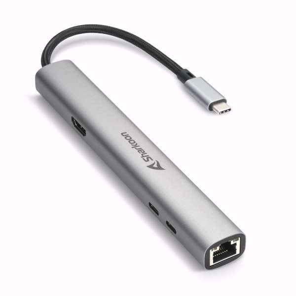 Sharkoon OfficePal Combo Adapter Dark Grey