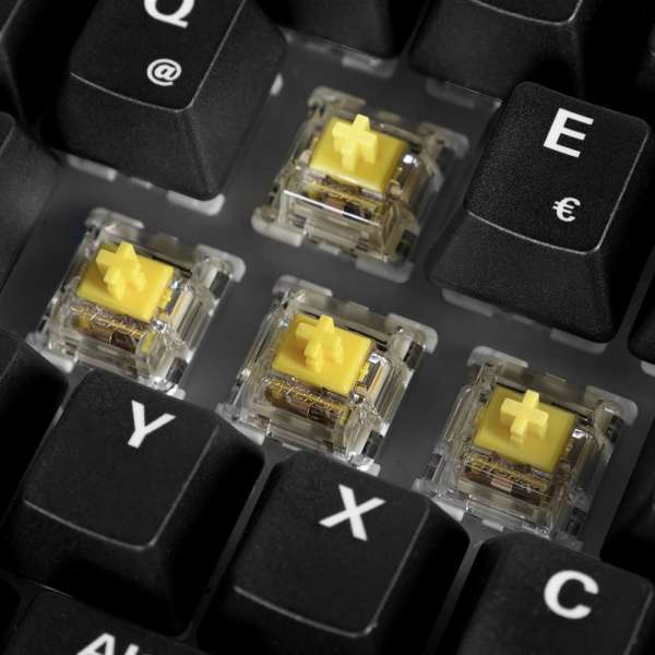 Sharkoon Skiller SGK50 S2 Wood PBT Gaming Keyboard Brown/Black US