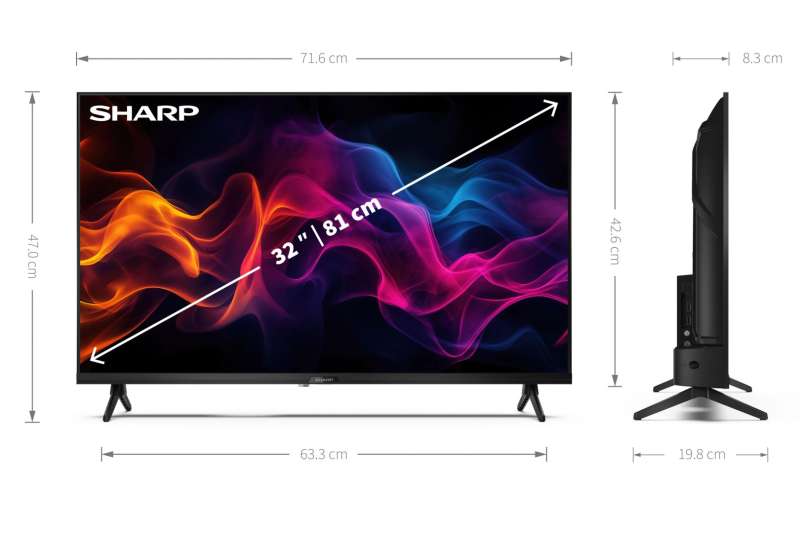 Sharp 32" 32GF3265E QLED Smart