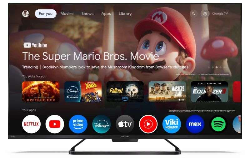 Sharp 43" 43HR7265E QLED Smart