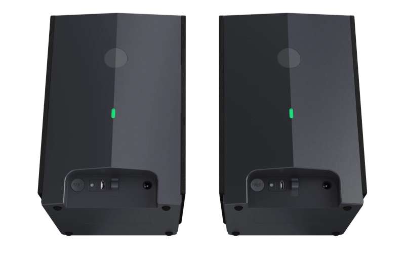 Sharp Aquos Wireless Rear Surround Speakers Black