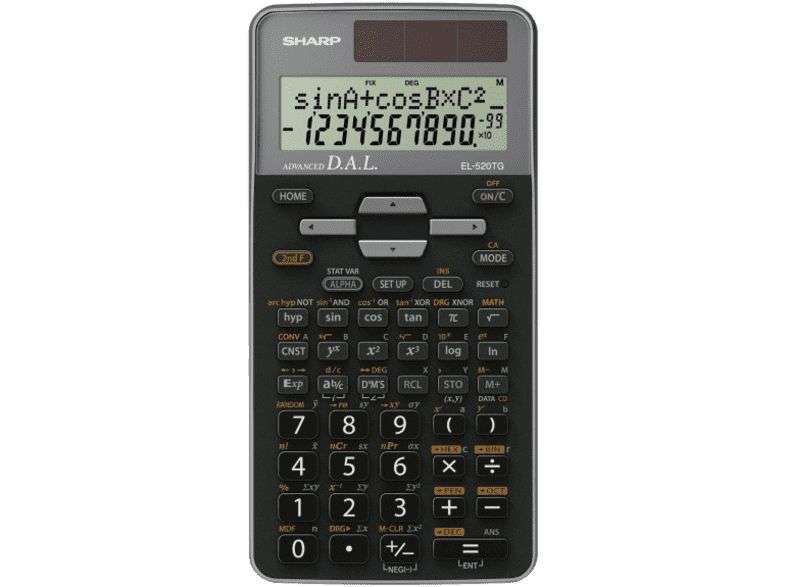Sharp EL-520TGGY Tudományos számológép Grey