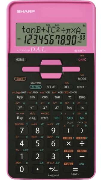 Sharp EL-531THBPK Tudományos számológép Pink