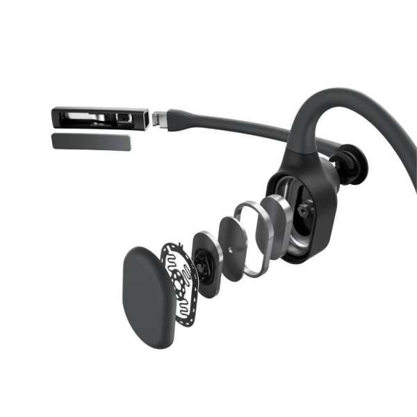 Shokz Opencomm2 UC 2025 Upgrade Wireless USB-C Headset Black