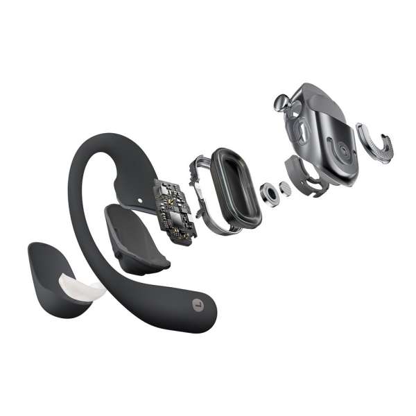 Shokz OpenFit 2 Plus TWS Bluetooth Headset Black