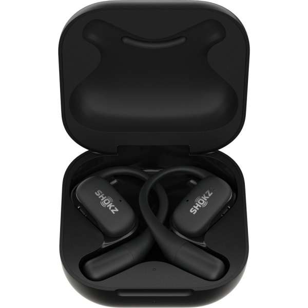 Shokz OpenFit Bluetooth True Wireless Open-Ear Sport Headset Black