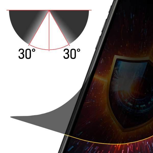 3mk Silky Matt Privacy belátásgátló fólia Apple iPhone 11