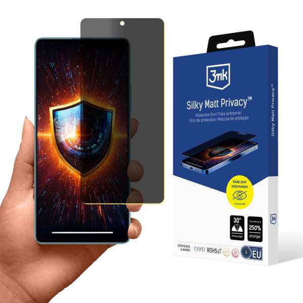 3mk Silky Matt Privacy belátásgátló fólia Redmi Note 13 5G