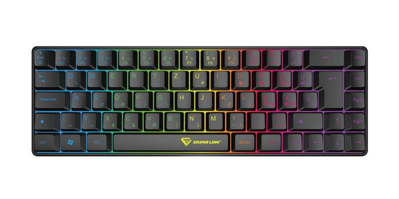 Silverline KB68 Gaming Keyboard Black HU