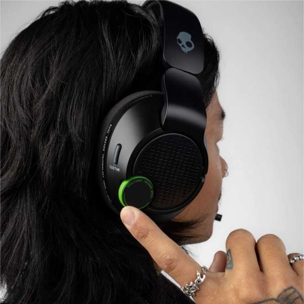 Skullcandy Crusher PLYR 720 Bluetooth Gamer Headset Black/Green