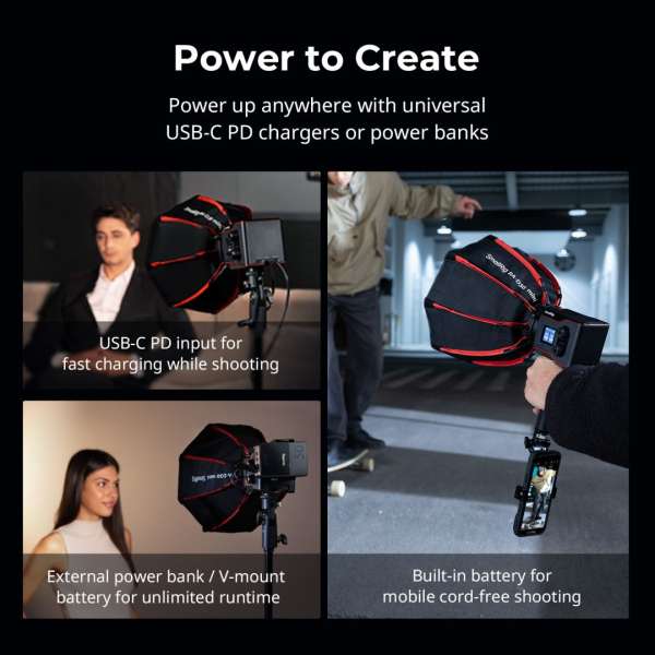 SMALLRIG RC 60B COB LED Video Light for Photo Video Studio 63W Bicolor